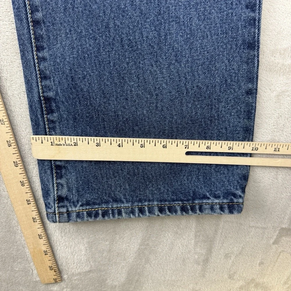 Levi's 517 Denim Jenas Bootcut‎ Blue Men's Size 38x32 (Fit 36x30) Western Cowboy